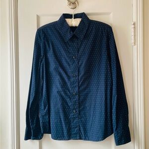 A.P.C Blue Button Down Shirt